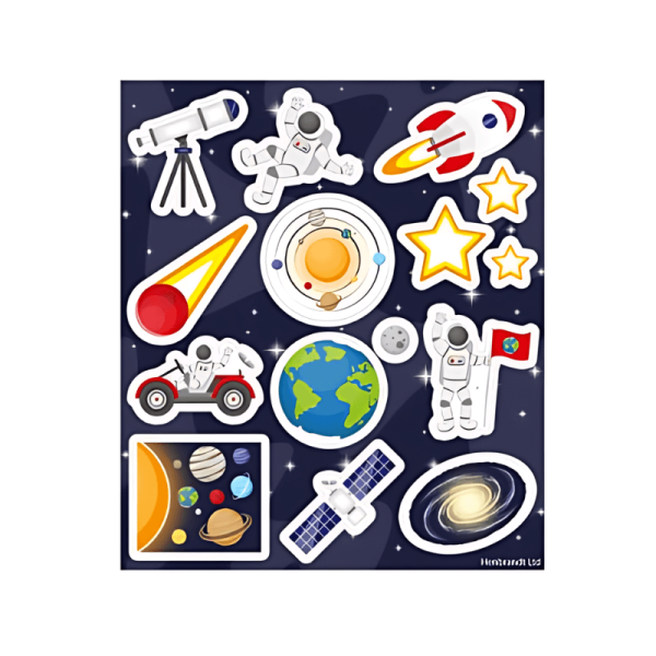 Wholesale Space Stickers - (CDU of 120)