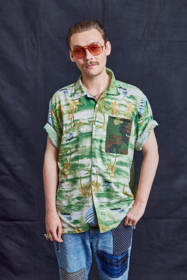 Woodland Pocket Hawaiian Shirt | Size: L