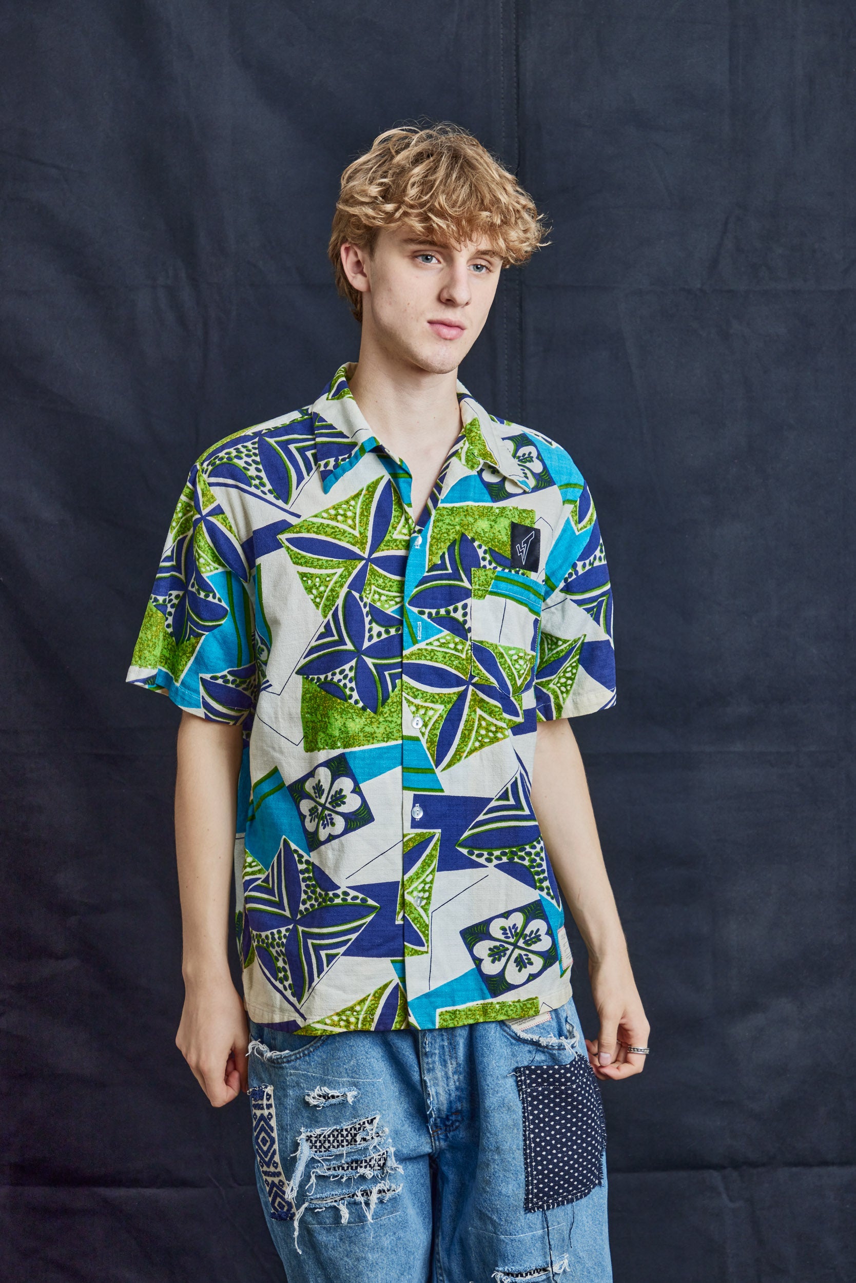 Windmill Hawaiian Shirt | Size: L