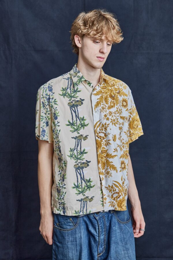 50/50 Hawaiian Shirt - Versailles | Size: M