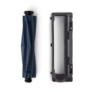 (For eufy X10 Pro Omni Robot Vacuum) Replacement Rubber Roller Brush and Replacement Brush Guard, Compatible with eufy X10 Pro Omni Robot Vacuum