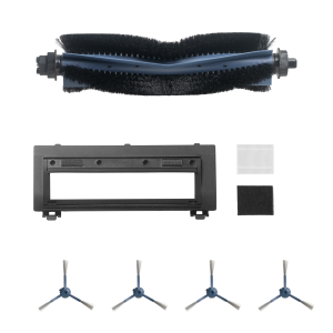Replacement Parts Kit for eufy G50/G50 Hybrid Robot Vacuum, Roller Brush with Bristles and Rubber, Brush Guard, Side Brushes x4, and Washable Filter x2