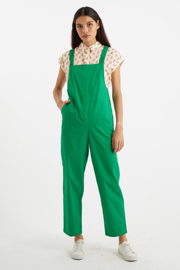 Tippie Poplin Dungarees