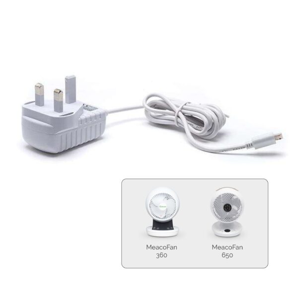 MeacoFan USB Cable and Plug Set