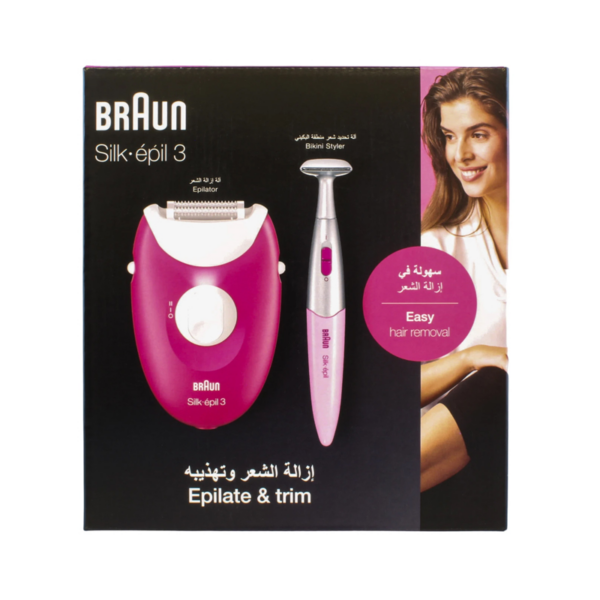 Braun - Silk Epil 3 Epilator & Bikini Trimmer - SE 3420