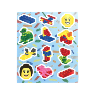 Wholesale Fun Building Blocks Stickers - (CDU of 120)