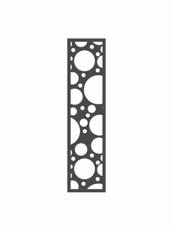 N°61 Decorative Screen 120cm x 30cm 5mm Grey