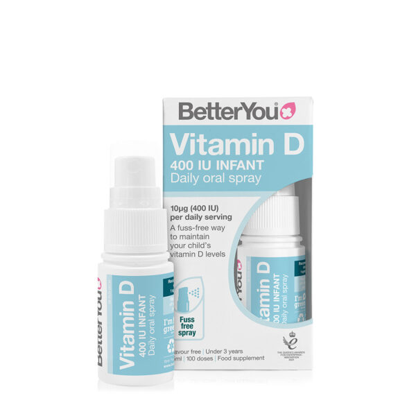 D400 Vitamin D3 Oral Spray for Babies | BetterYou