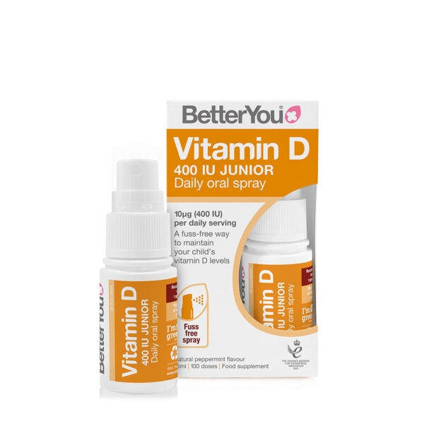 D400 Junior Vitamin D3 Oral Spray for Children | BetterYou