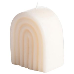 White Rainbow Candle - Funky Chunky Furniture