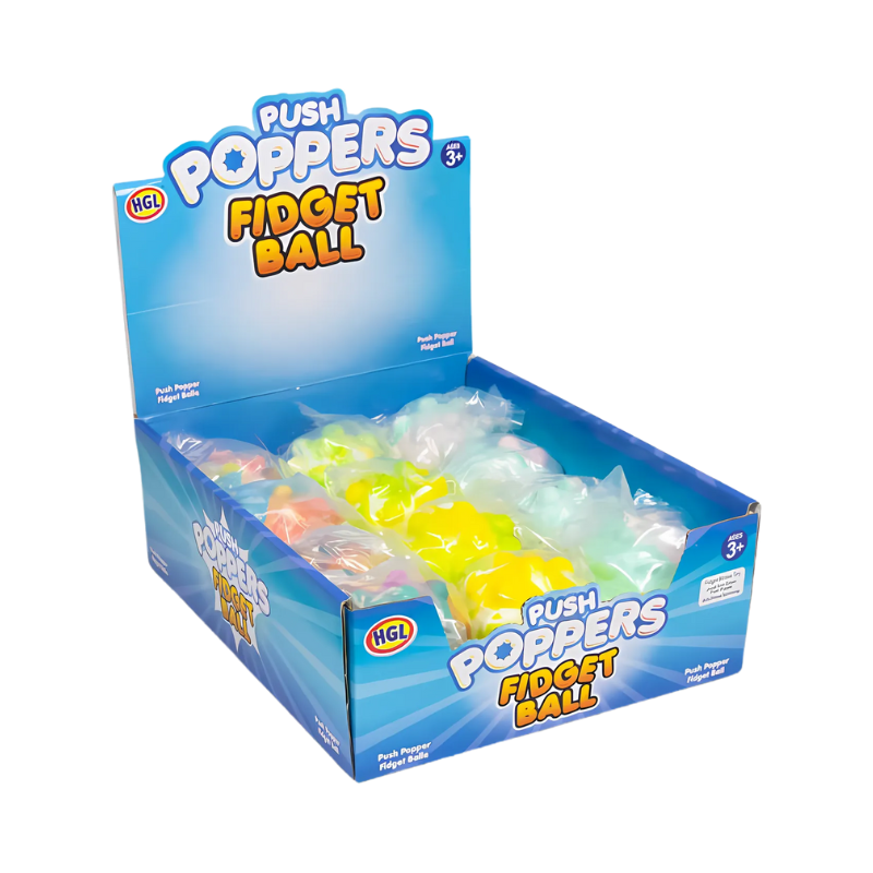 Wholesale Fidget Poptrix Popper Ball - (CDU of 12)