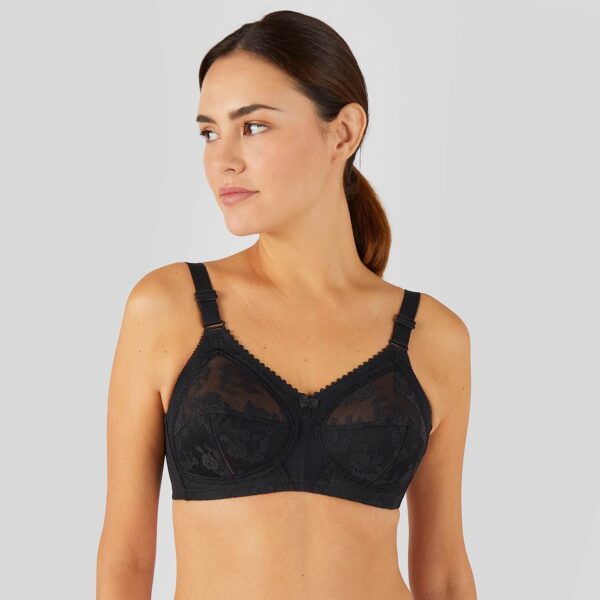 38F Black Doreen Bra