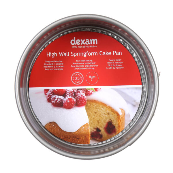 Non-Stick High Wall Springform Cake Pan 18Cm