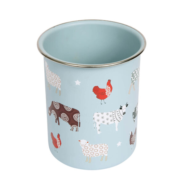 Farmyard Utensil Jar 1.4L Blue