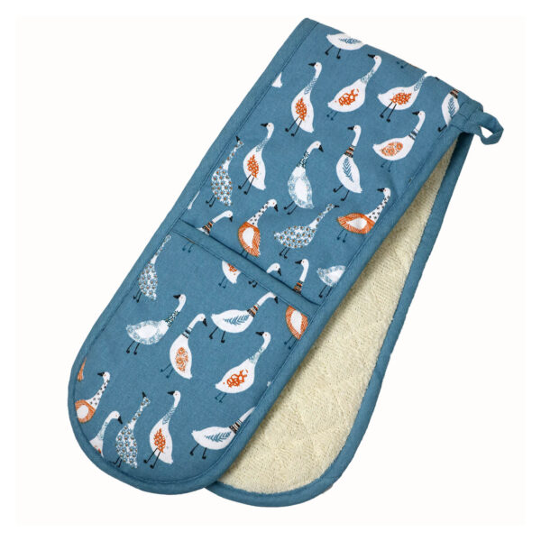 Giggling Geese Double Oven Glove