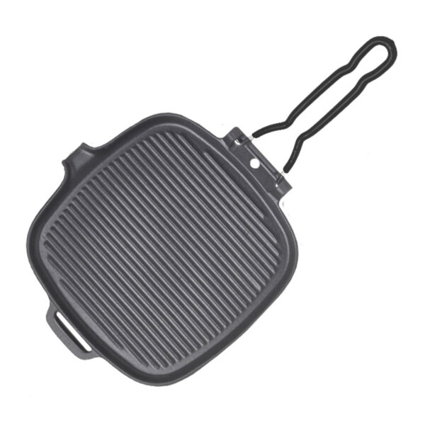 Invicta Grill Pan Square 27Cm Black