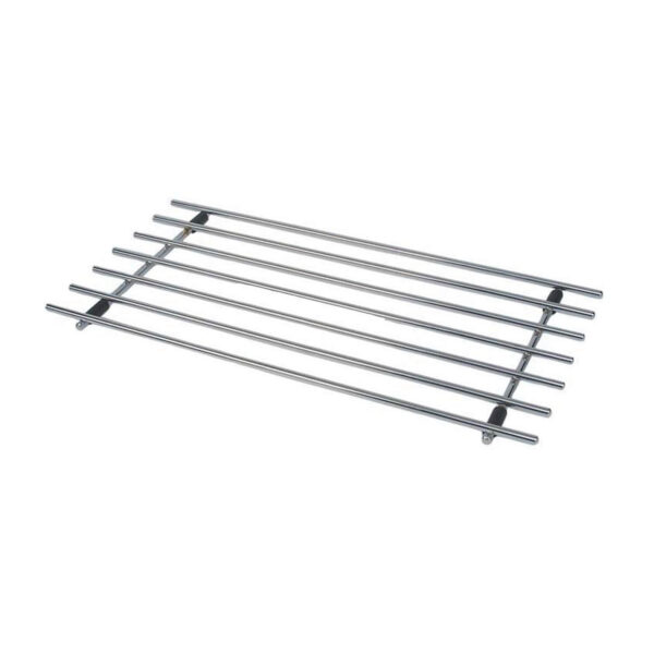 Rectangular Chrome Trivet 44 X 24Cm