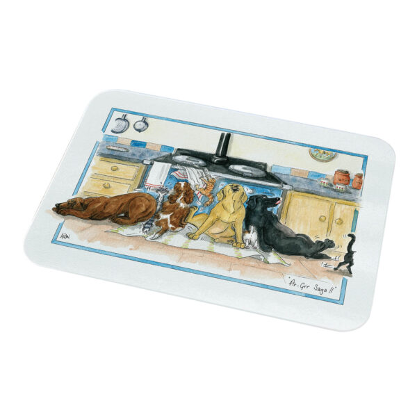 Alisons Animals Aga Saga Glass Board Medium