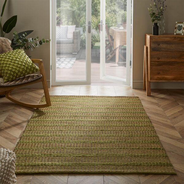 Ancoats Jute Seagrass 120X170Cm Green Rug