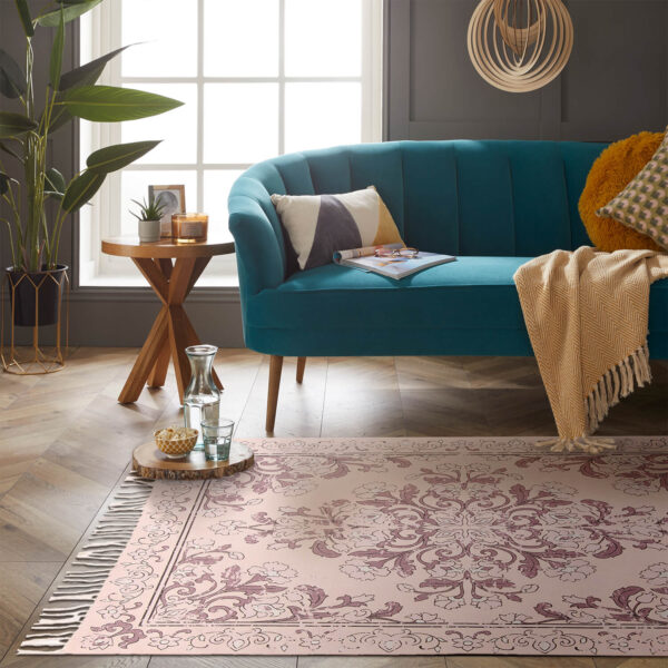 Kew Antique Printed 160X230Cm MaUVe Rug