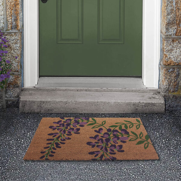 Rhs Wisteria Door Mat 45 X 75Cm