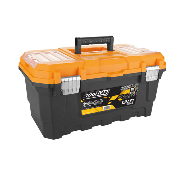 Tool Lab Pro Master Series 19 Inch Tool Box With Tough Metal Catches