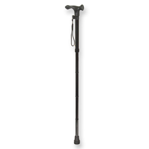 Collapsible Ergonomic Left Handed Walking Stick