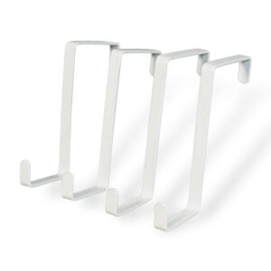 Set Of 4 Z Shaped Door Hooks