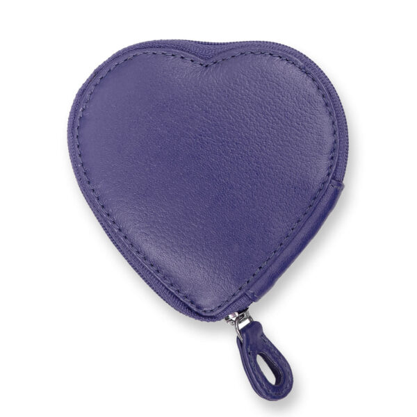 Heart Coin Purse 712 Purple