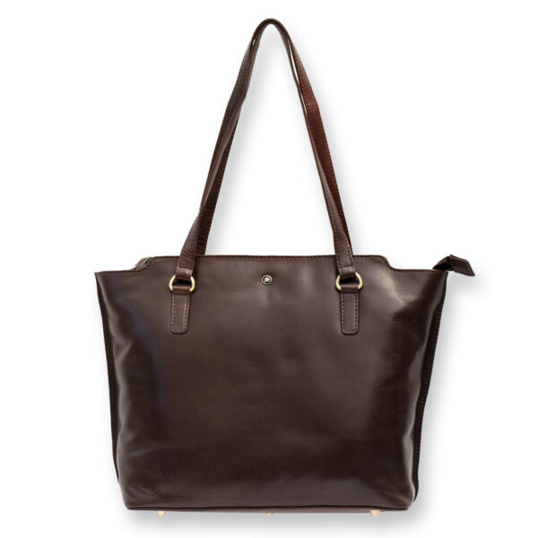 Tuscan Shopper Handbag Brown