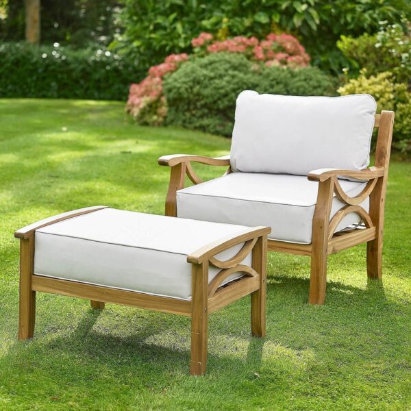 Sorrento Natural Armchair Set