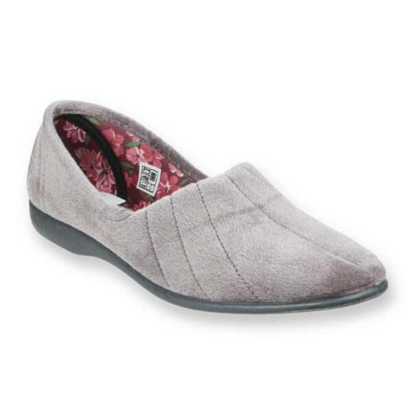 UK Size 6 Audrey Slipper Grey