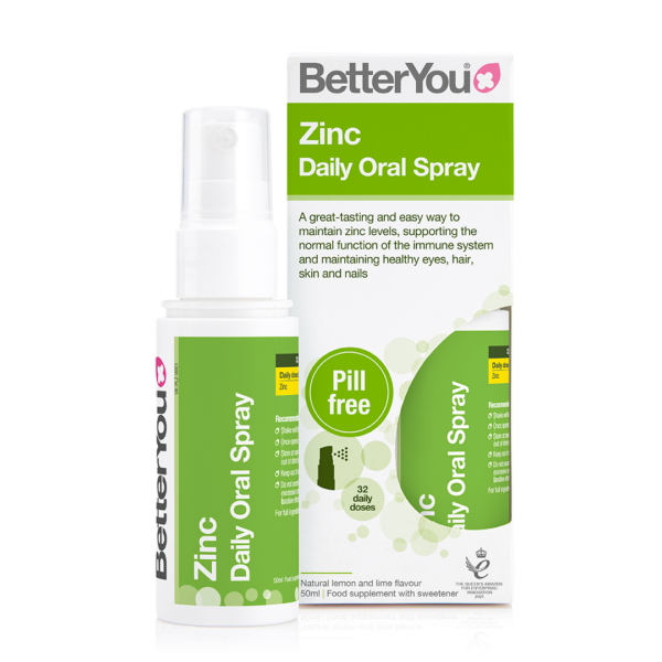 Zinc Oral Spray Supplement | BetterYou