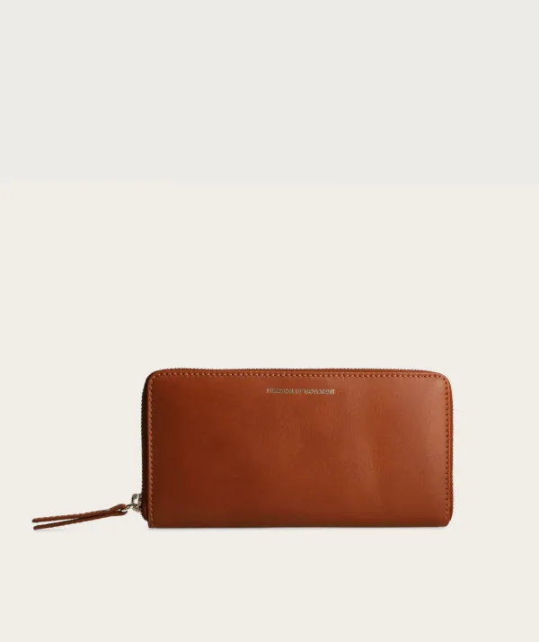 Ladies Zip Wallet Bourbon