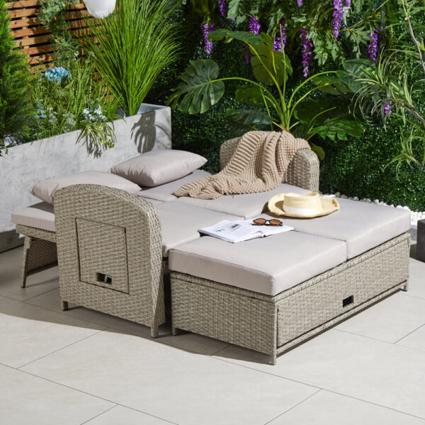 Alba Reclining Garden Sofa Set - Image 3