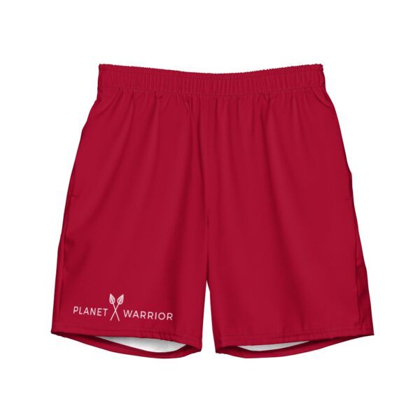 Men's swim trunks red