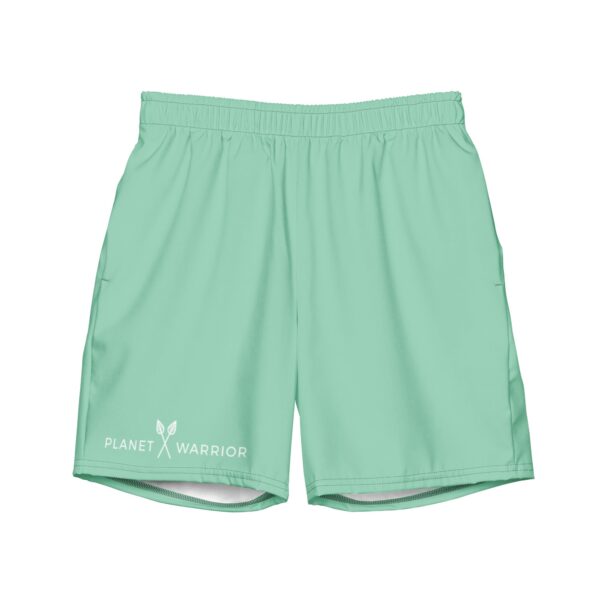 Men's swim trunks green