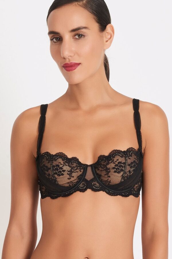 Aubade L'Amour Half Cup Bra 34C Size: 34C