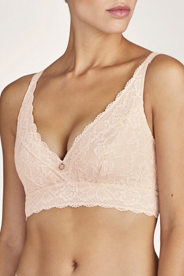 Aubade Rosessence Comfort Bralette Nude Size: L