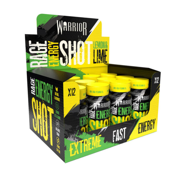 Warrior Rage Pre-Workout Energy Shot - (12x 60ml)