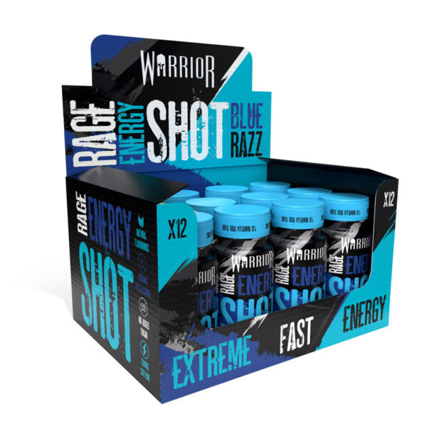 Warrior Rage Pre-Workout Energy Shot - (12x 60ml)