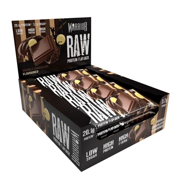 Warrior RAW Protein Flapjack - 12 Bars 12 Bars