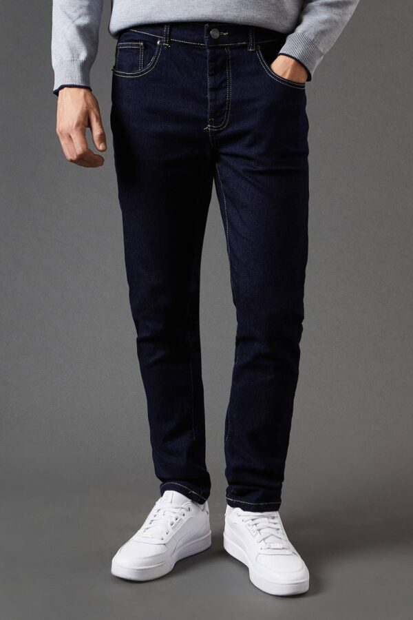 Mens Rinse Skinny Fit Jeans