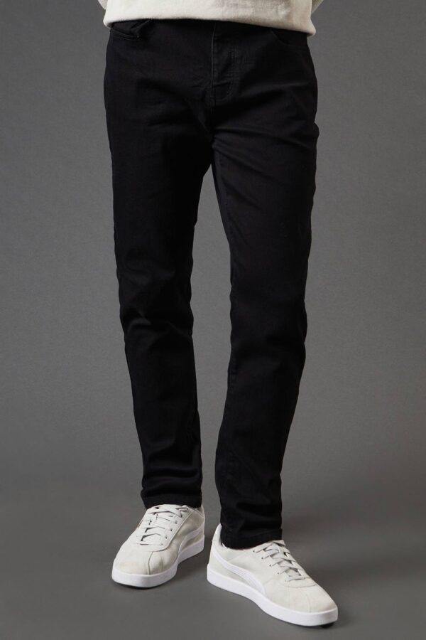 Mens Black Skinny Fit Jeans