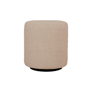 Ben Round Stool-Cologne Mink