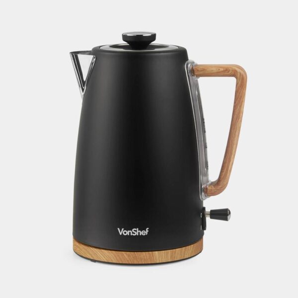 Fika Black & Wood Kettle