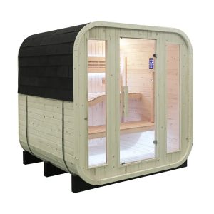 CenturaHeat - 2-4 Person Outdoor Square Sauna