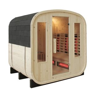 CenturaHeat - 4-6 Person Outdoor Cube Sauna