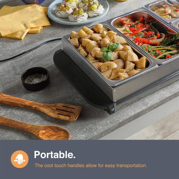 Buffet Food Server - 4 Pans - Image 4