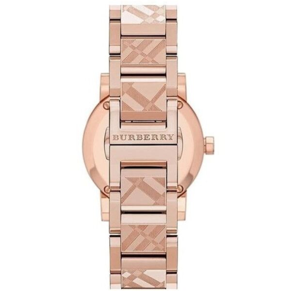 Burberry BU9039 Rose GoldTone Dial Stainless Steel Unisex Watch - Image 2